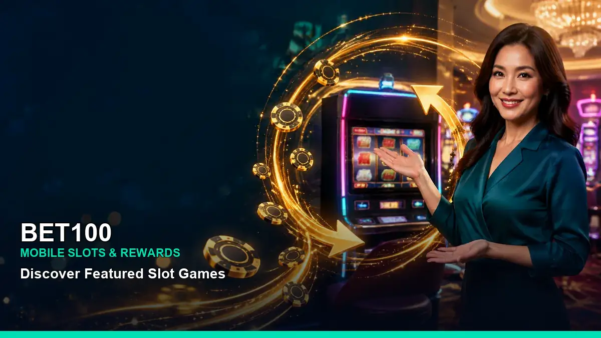 BET100 mobile slot promotions and casino games for Philippine players