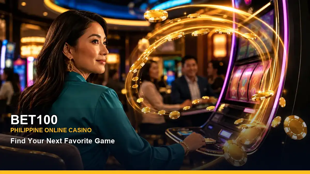 BET100 casino app and game selection for Philippine players