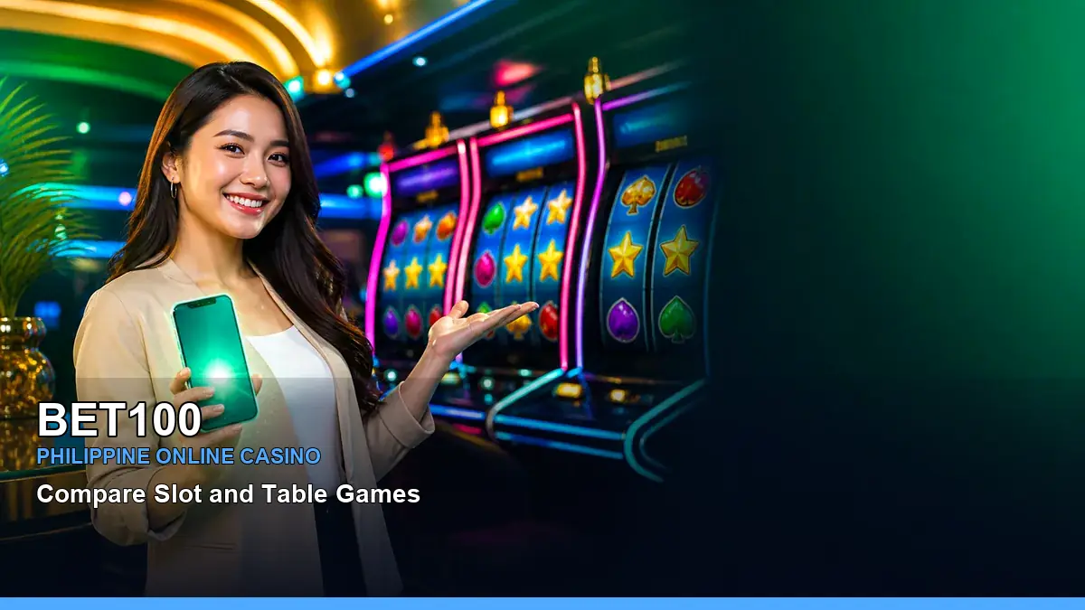 BET100 featured slots and live casino guide for Philippine players with featured game highlights