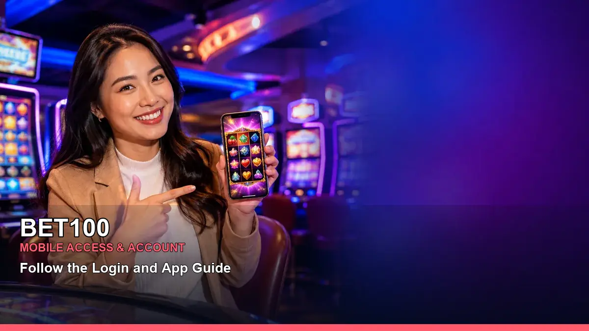 BET100 casino login and app guide for Philippine players