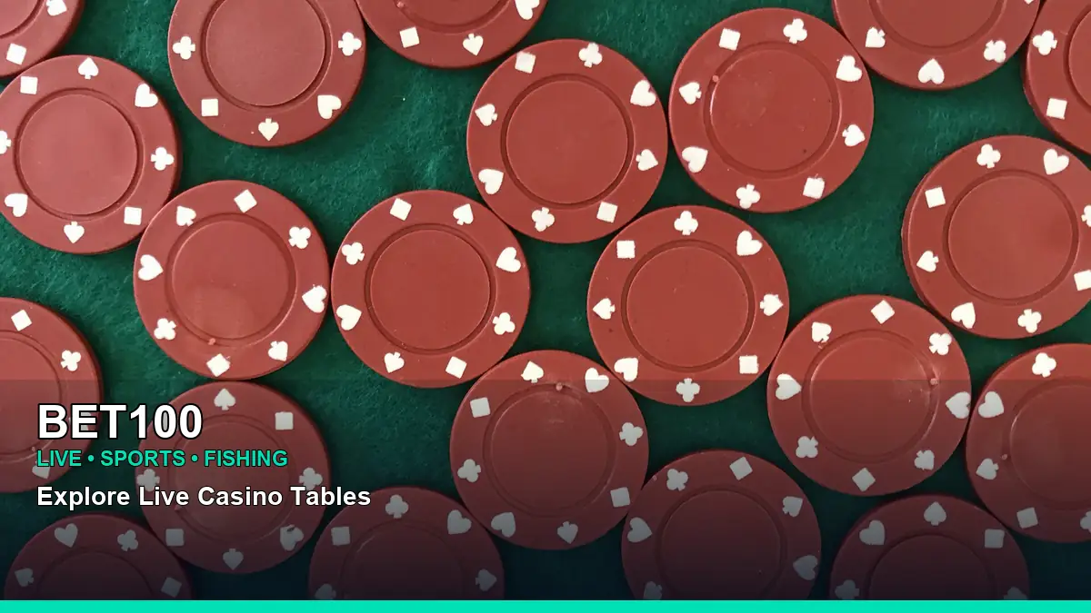BET100 live casino tables for Philippine players