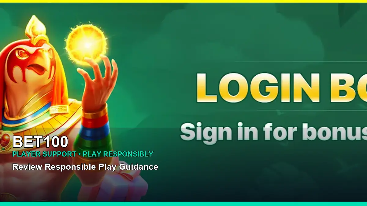 BET100 player support and responsible gaming guide for Philippine players